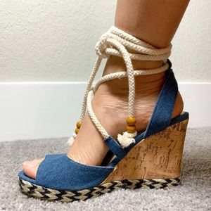 Wedges - SANDALS - Size 6.5 - Mix No. 6